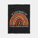 Search for multiple sclerosis blankets Orange