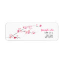 Search for sakura return address labels Blossoms