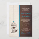 Search for teal and brown wedding invitations Chocolate