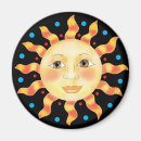 Search for sun face magnets Blue