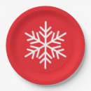 Recherche de flocon neige assiettes Blanc