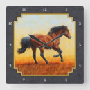 Recherche de mustang sauvage horloges Équestre