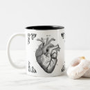 Search for anatomical heart mugs Vintage