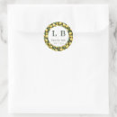 Search for leaf wedding stickers Green