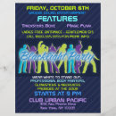 Search for neon flyers Party