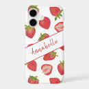 Search for red strawberry fruit iphone cases Modern