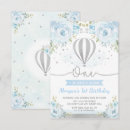 Search for silver 1st birthday invitations Floral