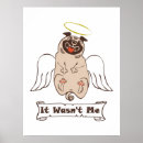 Recherche de carlin drôle posters Animal