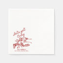 Search for crawfish napkins Lobster