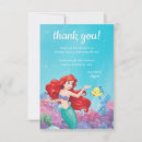 Search for little mermaid thank you cards Disney