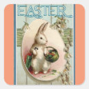 Search for vintage easter bunny stickers Basket