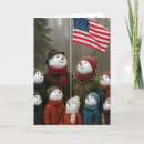 Search for american flag christmas cards Snowman