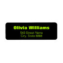 Search for lime return address labels Minimal