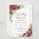 Recherche de rose rouge mariage invitations Boho