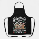 Search for gingerbread house aprons Xmas