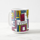 Recherche de couleurs primaires tasses Moderne