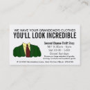 Search for thrift store business cards Used