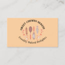Search for home baker business cards Script typography