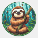 Search for funny sloth stickers Adorable