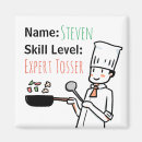 Search for funny chef magnets Cartoon