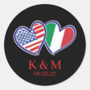 Search for american italian stickers Italy