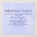 Search for royal blue and white birthday invitations Floral