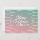 Search for pink and green christmas cards Pattern