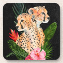 Recherche de animal jungle de dessous de verres Tropical