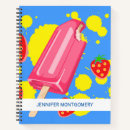 Search for strawberry pink notebooks Ice cream