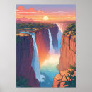 Search for zimbabwe travel posters Victoria falls