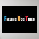 Search for tired dog art Funny