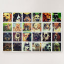 Search for dog puzzles Collage