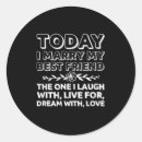 Search for friend wedding stickers Groom