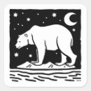 Search for black and white bears stickers Polar bear