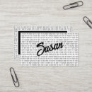 Search for geek business cards Binary