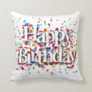 Search for happy birthday pillows Cake