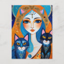 Recherche de femmes chat cartes postales Contenu générationnel