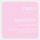 Search for stylish modern wedding stickers Classic