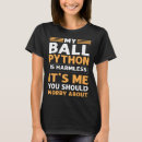 Recherche de ball python tshirts Boule
