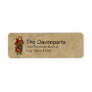 Search for bag return address labels Red