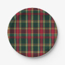 Search for green plaid pattern plates Cozy