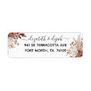 Search for autum return address labels Flower