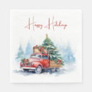 Search for retro christmas napkins Snow