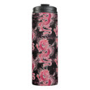 Search for dragons travel mugs Black