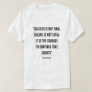 Recherche de winston churchill tshirts Citation de courage