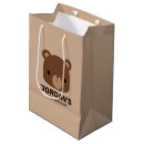 Search for brown bear gift bags Kids