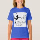 Search for ballet girls tshirts Ballerina
