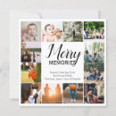 Search for memories christmas cards Black and white
