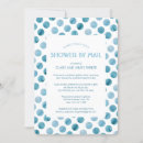 Search for polka dot baby shower invitations Watercolor