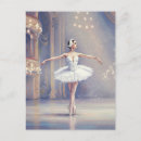 Recherche de peinture de ballet cartes postales Aquarelle